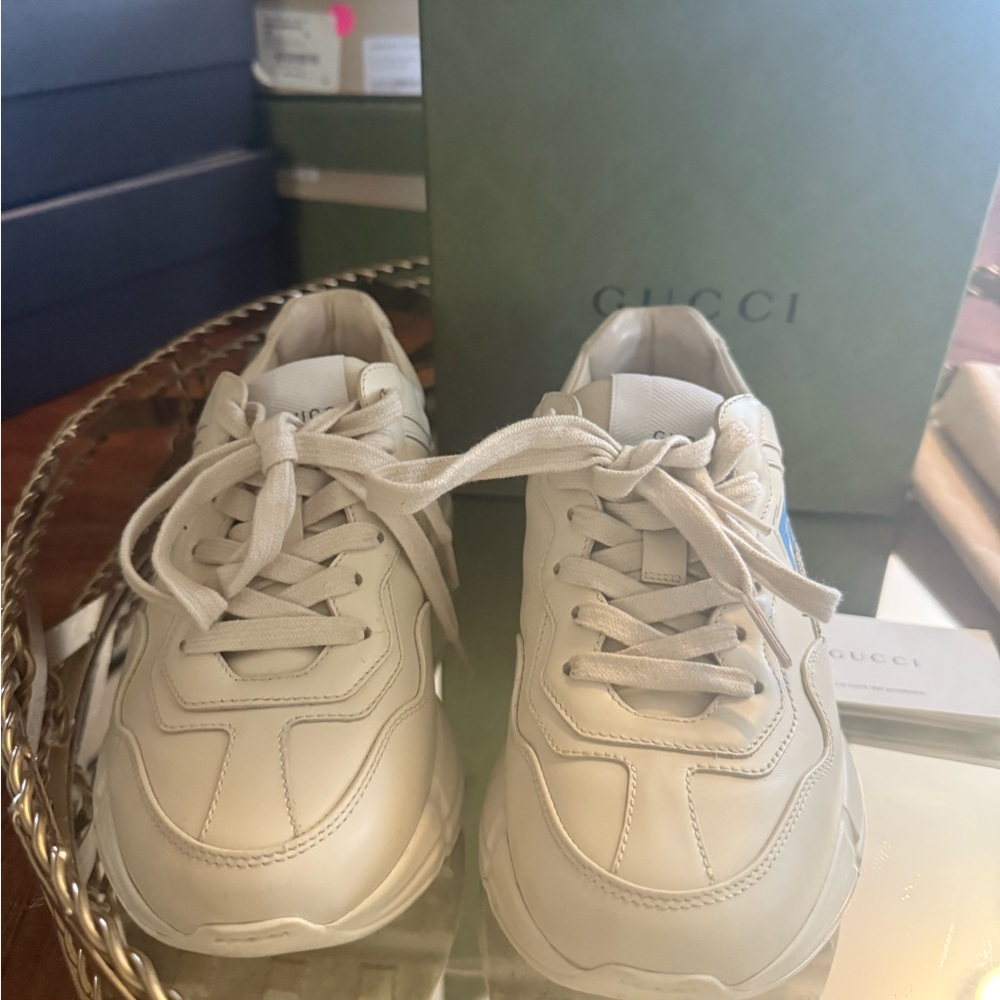 Gucci Flash Sneakers - White - Picture 8 of 15